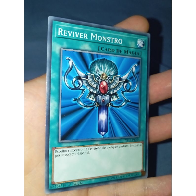 Carta Yu-Gi-Oh Monstro que Renasce Original em Perfeito estado
