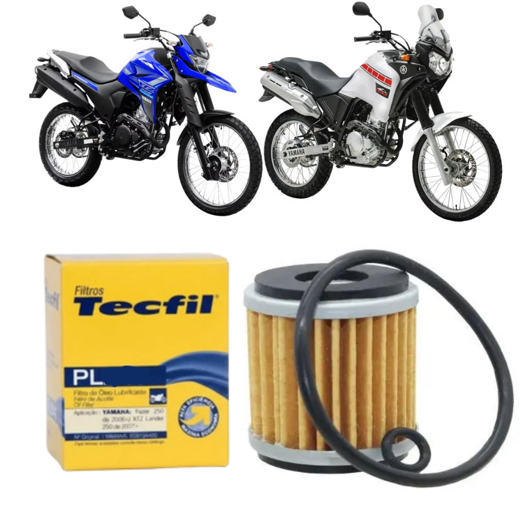 Filtro Oleo Tenere 250 Xtz 250 Tecfil