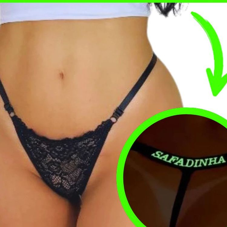 Calcinha Brilha no Escuro Neon Fio Dental Lingerie Sensual Presente Namorado em Oferta na Shopee