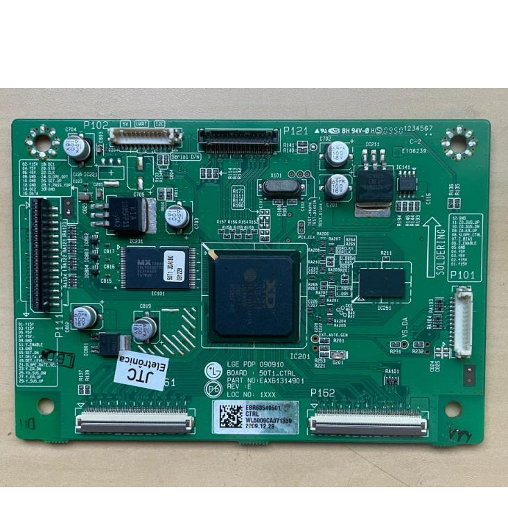 Placa T-con Controladora Tv 50pj350 Eax61314901