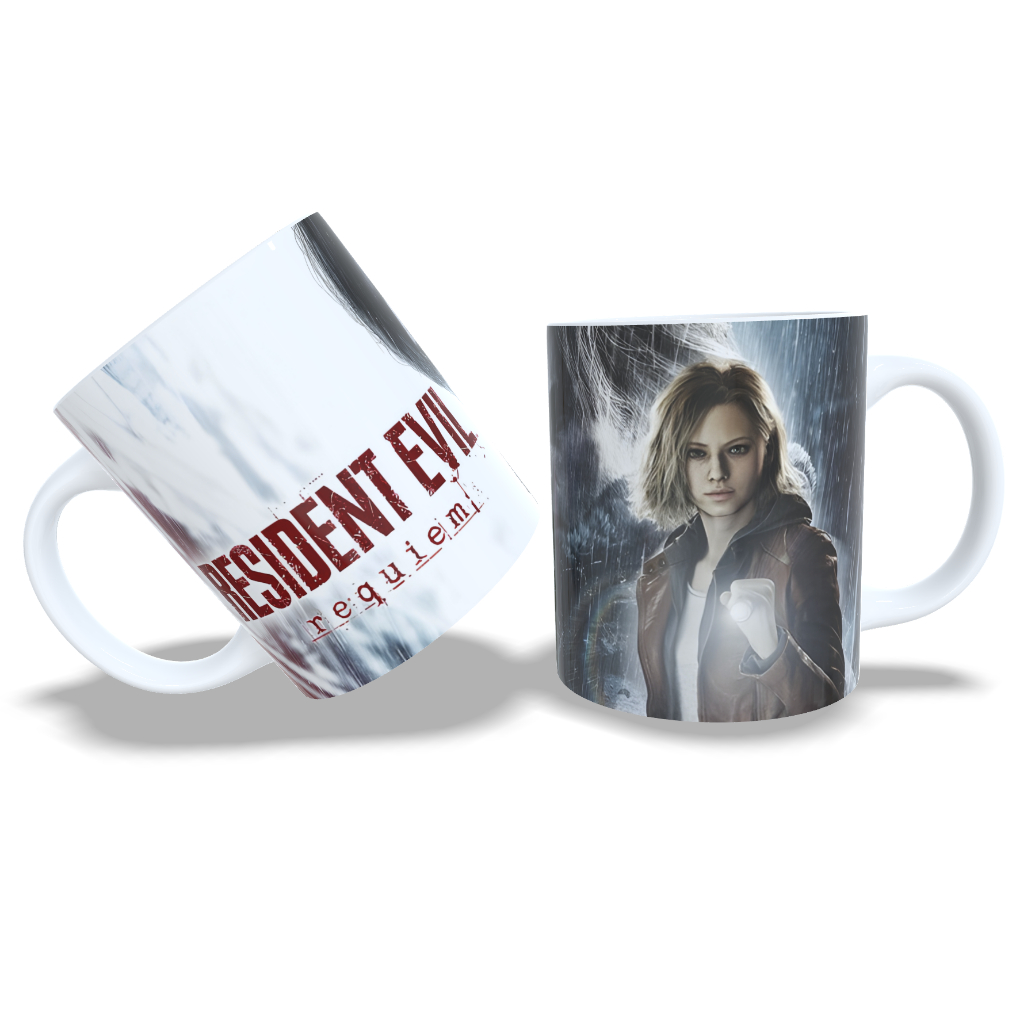 Caneca Resident Evil Requiem Resident Evil 9