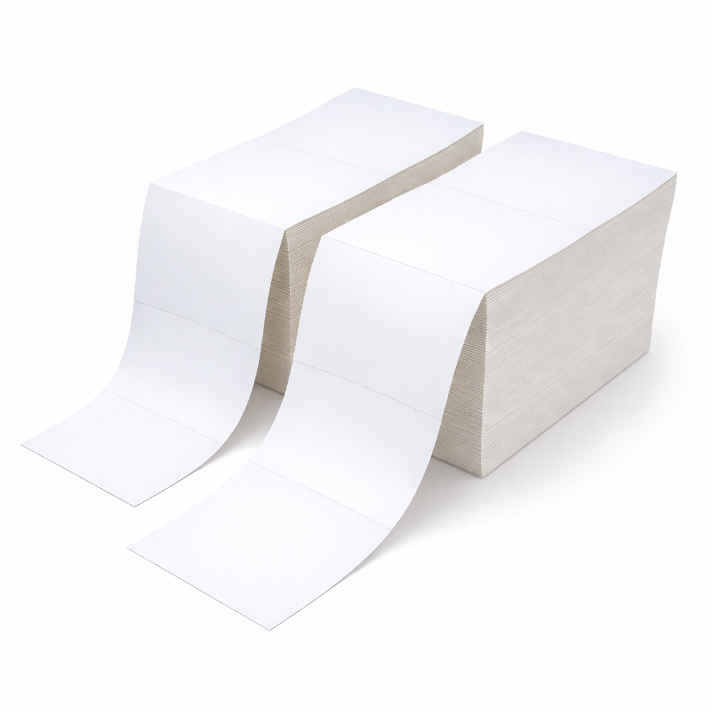 Etiqueta Termica Resma Qualidade 10x15 Serrilha Mil Unidades e 2 Mil unidades