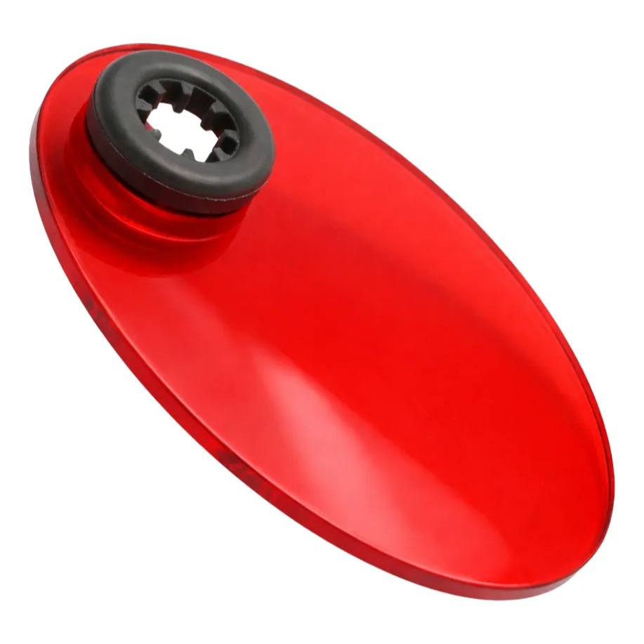 Protetor Ocular Fotopolimerizador Oval Ponteira Fibra Ótica Óptica 8mm TheGE Compatível Dabi Saevo D700 Gnatus Schuster