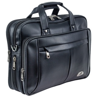 Pasta Maleta Notebook Trabalho Executiva Várias Divisórias cor Preto em Oferta na Shopee