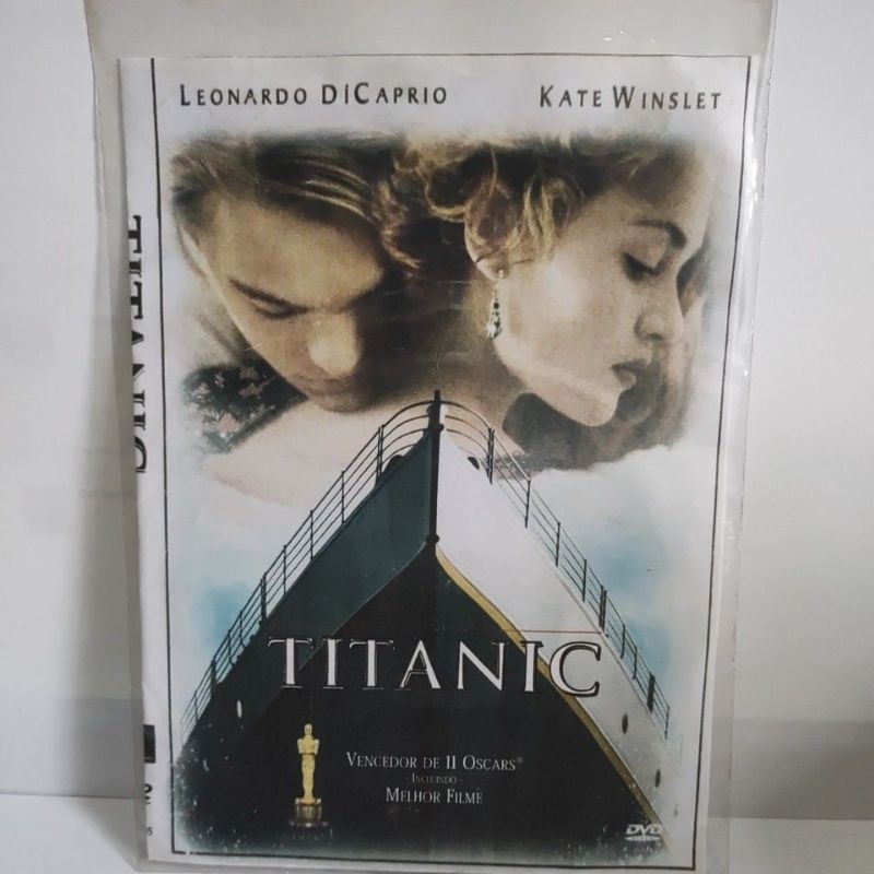 dvd Titanic raridade novo cópia