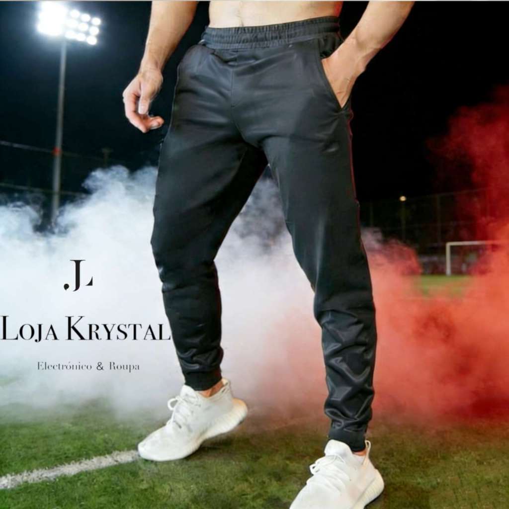 Kit 2  Calças Masculina Sport Jogger SKINNY Para Treino e Caminhada Casual