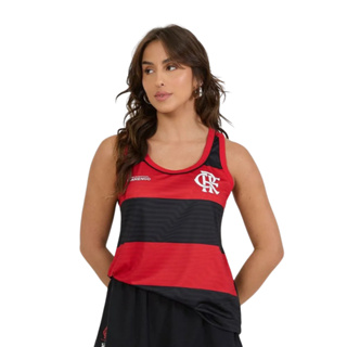 Regata Flamengo Presença Feminina Braziline em Oferta na Shopee