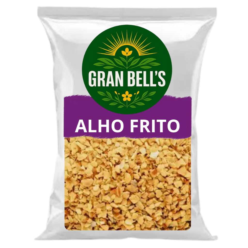 Alho Frito Granulado Premium GRAN BELL'S 1kg a Explosão de Sabor que Faltava na sua mesa