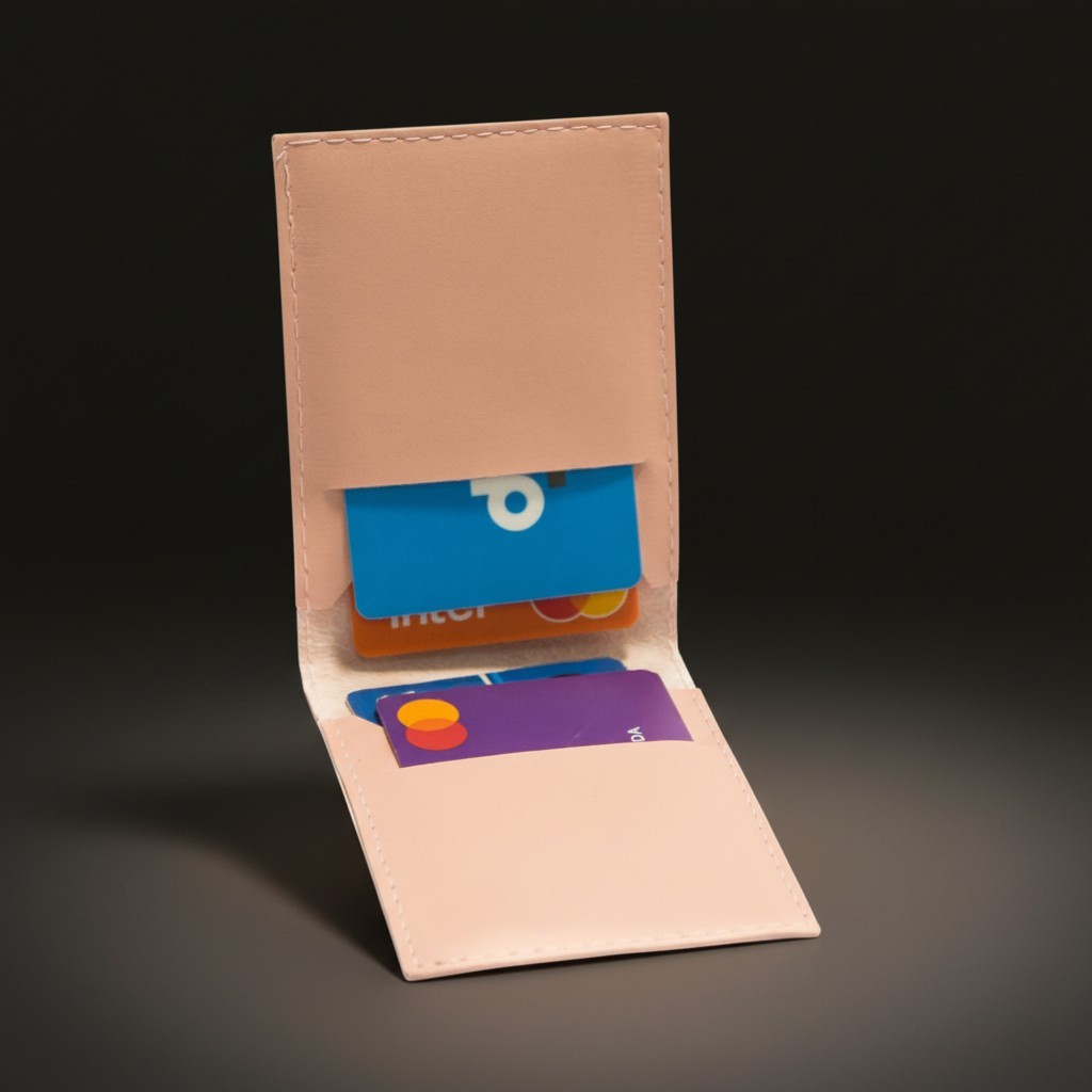 Hiper kit 100 Porta cartão feminino Masculino Carteira Slim