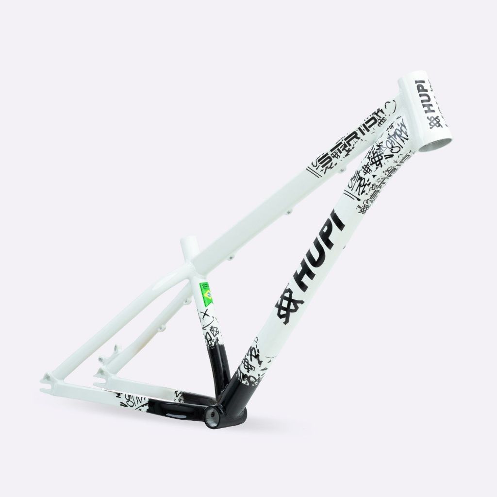 Quadro Hupi Strip Branco/Preto Lançamento 2026 + Brinde Patinho