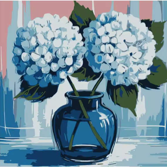 Pintura numerada/terapêutica/por números - 50x50cm ou 40x50cm