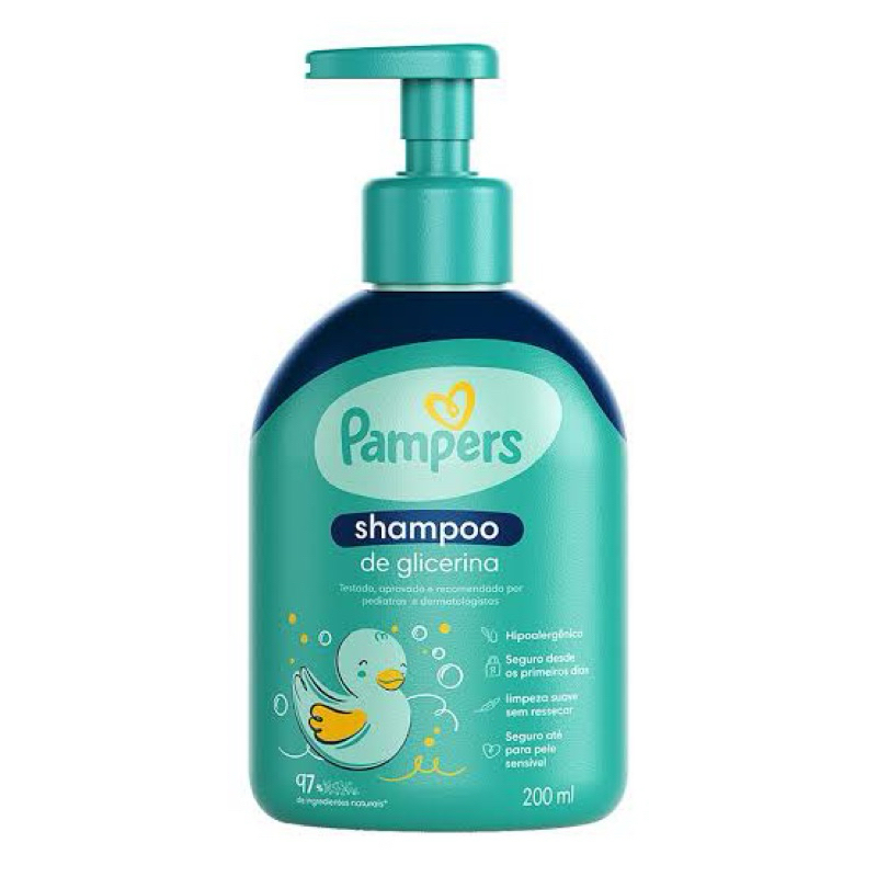 Shampoo de Glicerina Pampers 200ml