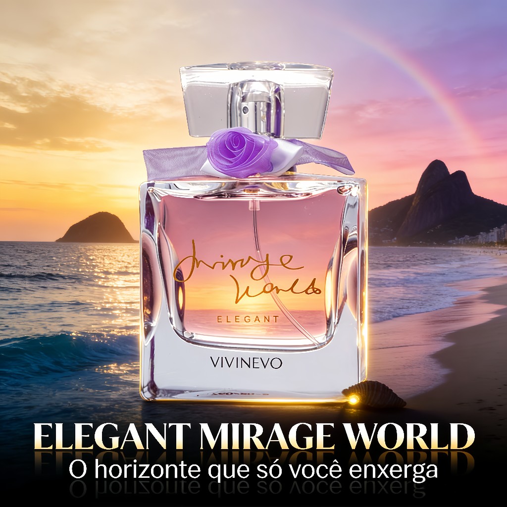 LONKOOM Eau de Parfum Mirage World Elegant Feminino 100ml  Premium e Elegante  Presente Ideal em Oferta na Shopee