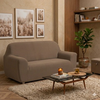 Capa Protetor De Sofá King 4 Lugares Coladinha em Oferta na Shopee