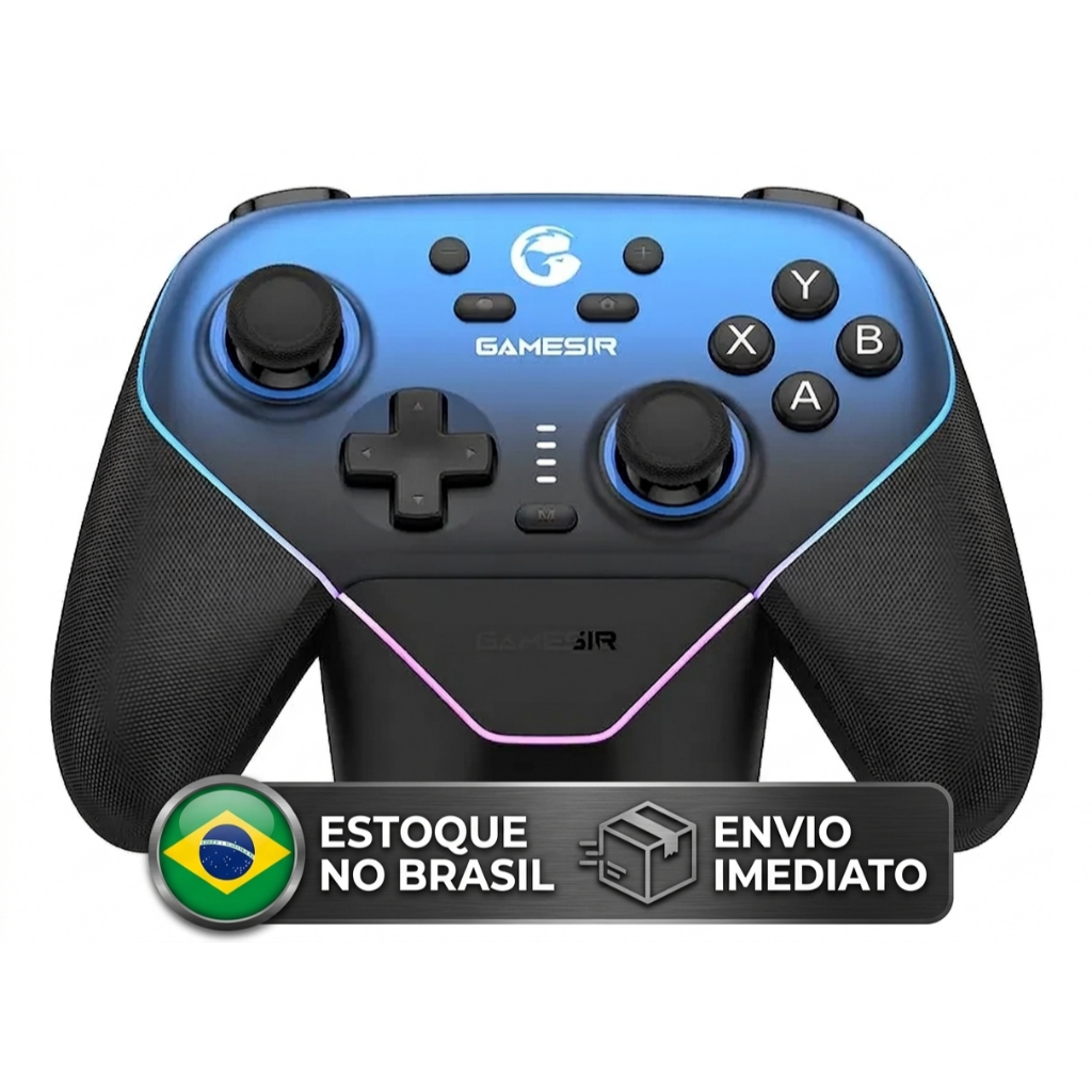Controle Gamesir Super Nova Sem Fio Hall Effect Anti Drift Rgb