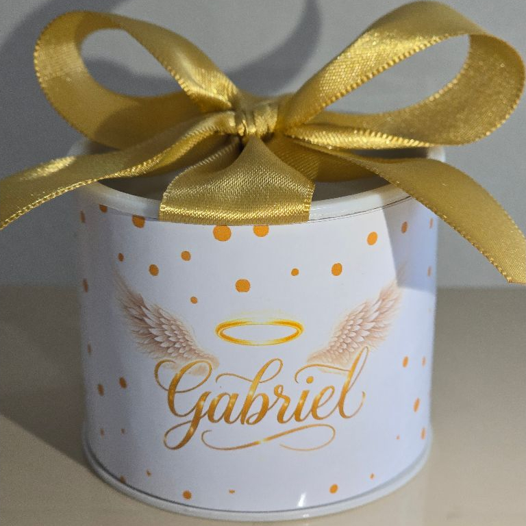 Kit Tubolatas Personalizadas CRISMA | Lembrancinha Maternidade | Aniversário | Chá de Bebê | 5x6 - Vários temas