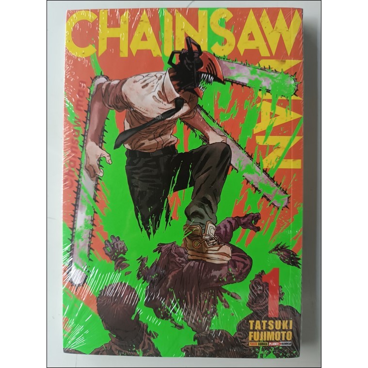 Mangá - Chainsaw Man Vol's 1 / 3 / 13 / 14 (Novos - Lacrados) Tatsuki Fujimoto