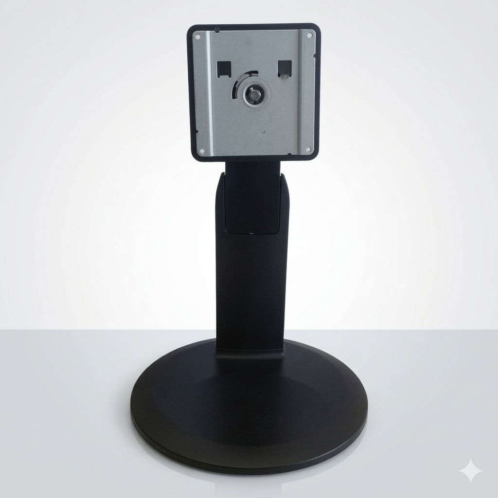Base Suporte Monitor Universal Usado VESA 75x75mm Compatível LCD LED Estrutura Resistente Fácil Fixação