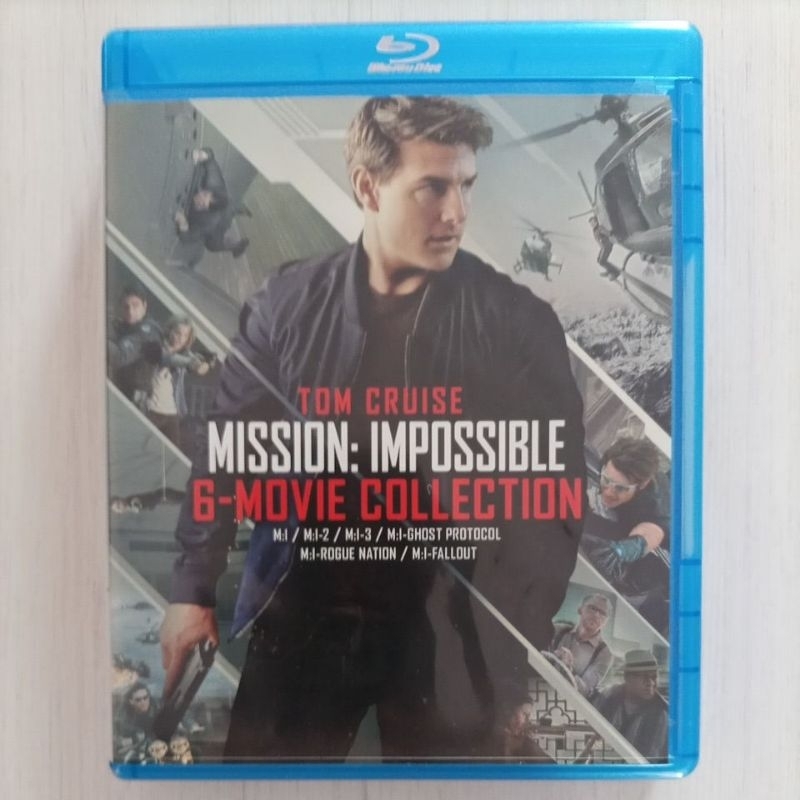 Blu-Ray Coleção Missão Impossível BD 1,2,3, Sem/Port. BD 4,5,6. Dub/Leg. BD 7 Extra Leg/Port. Raridade!