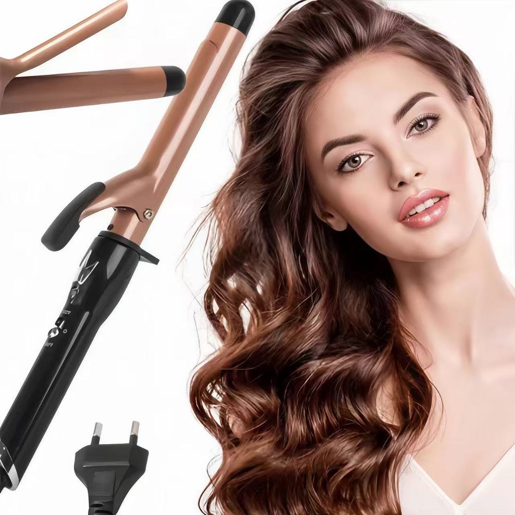 Modelador de Cachos BabyLiss Cerâmica Profissional Cachos Grandes e Pequenos Aquecimento Rápido 110v e 220v