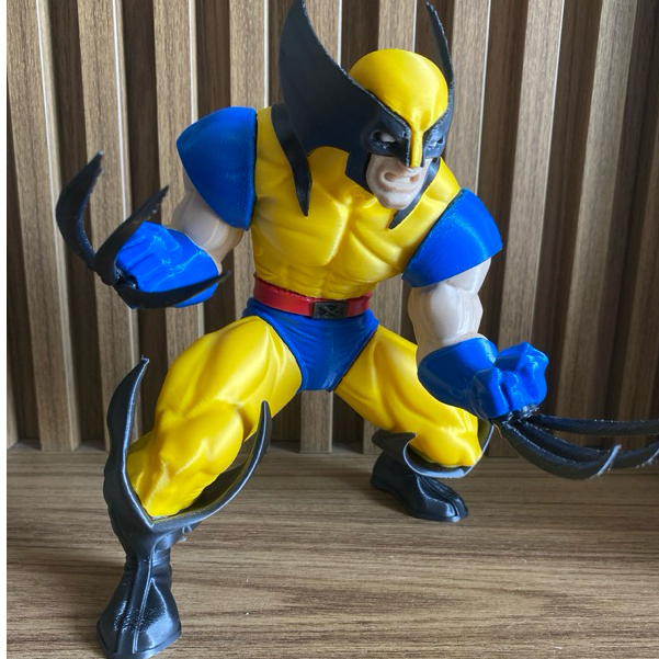Wolverine Clássico Colecionável Wolverine X-Men Boneco Decorativo Geek Presente Criativo Alta Qualidade