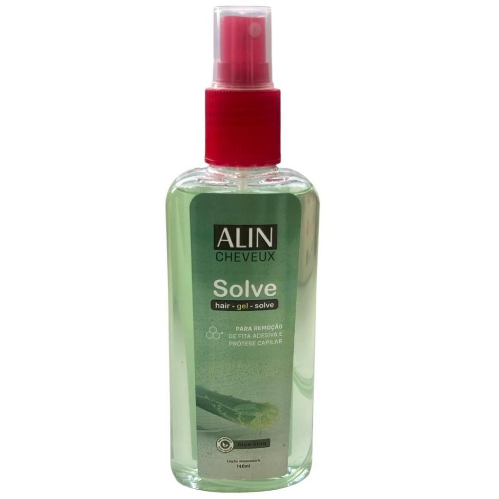 Removedor de Mega Hair Queratina e Fita Adesiva  Alin Gel Solve 140ml