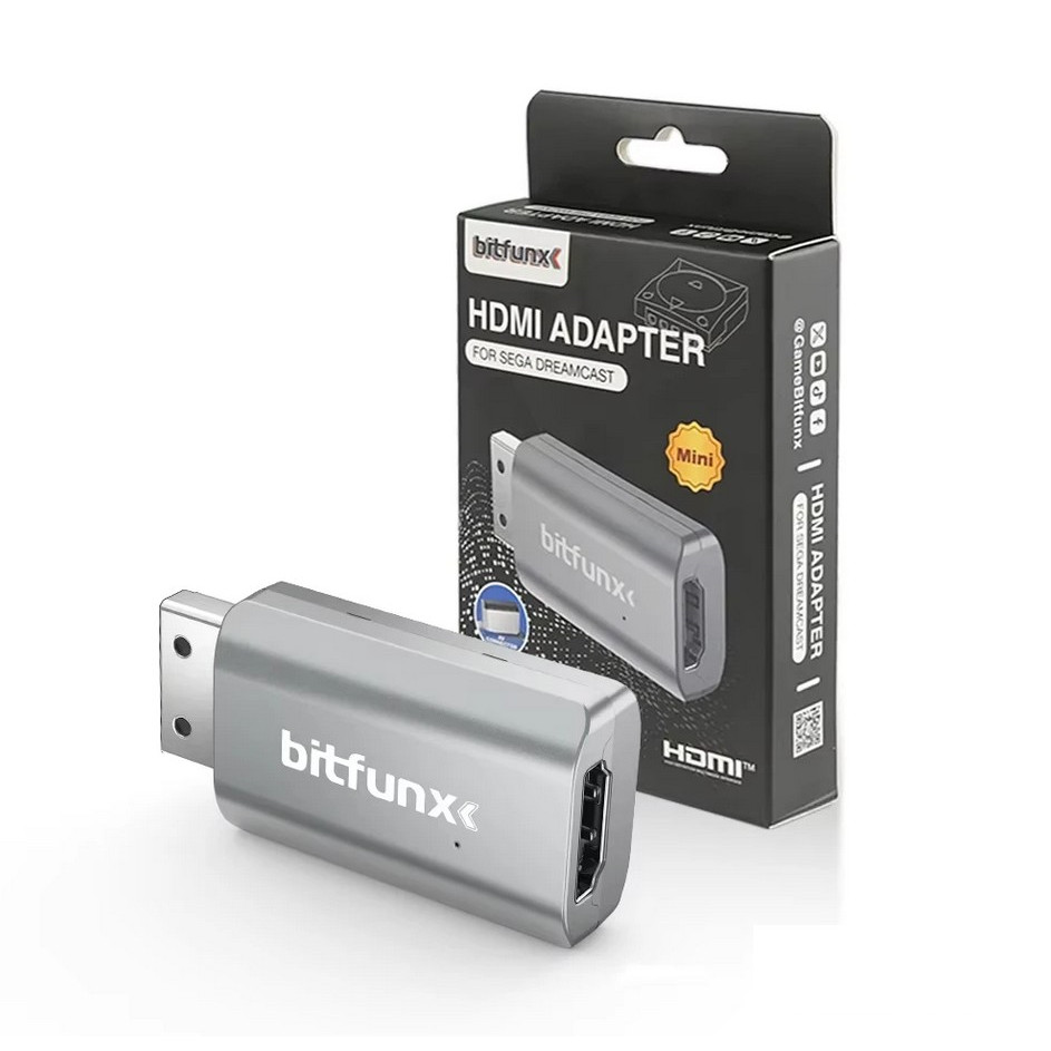 Adaptador Hdmi Para Sega Dreamcast Bitfunx Pronta Entrega