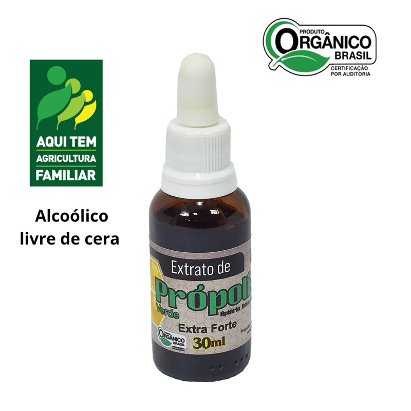 Extrato de Própolis Verde 70% Orgânico