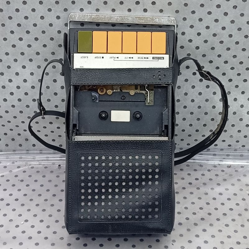 defeito gravador k7 national panasonic rq309as