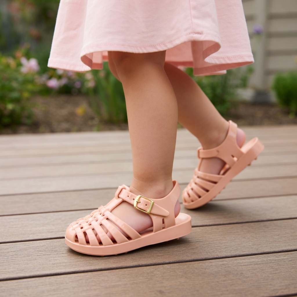 Sandália Mini Papete Bebê Ideal para Verão Dia A Dia Promoção Lançamento