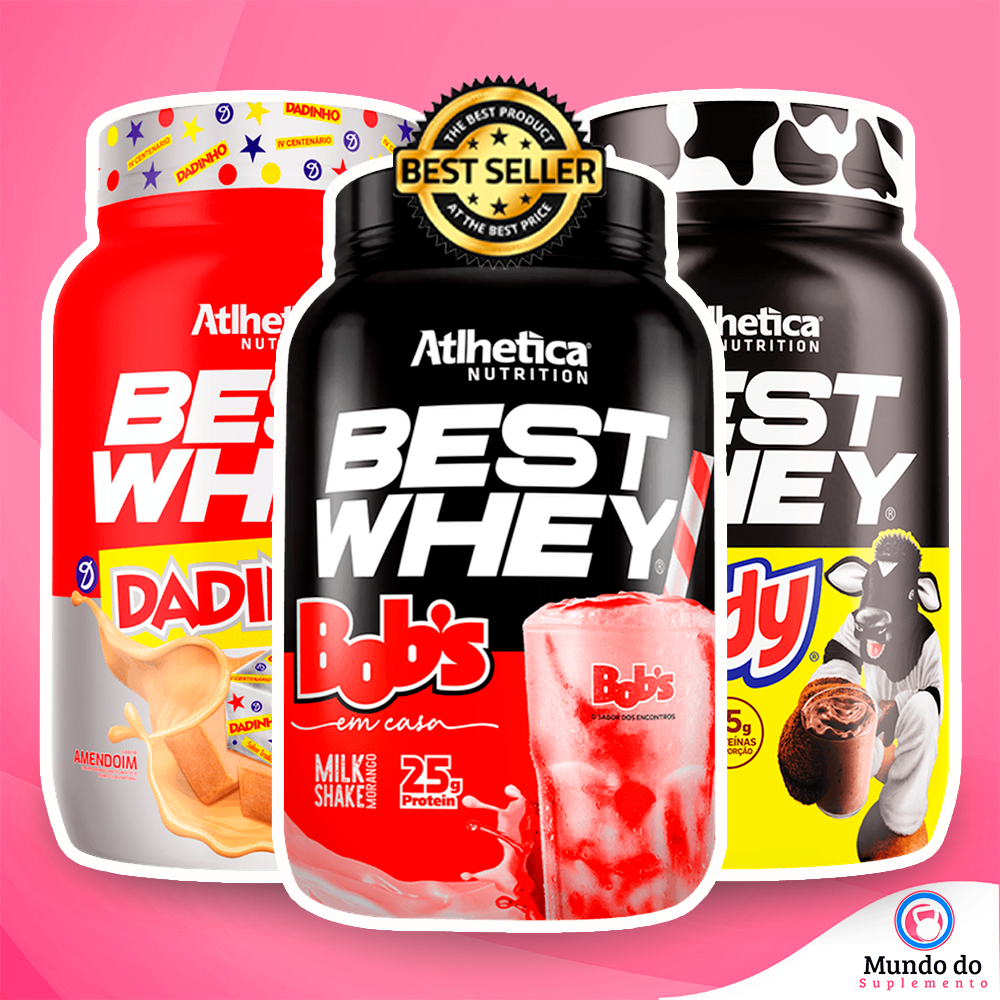 Best Whey Pote 900g - Atlhetica Nutrition