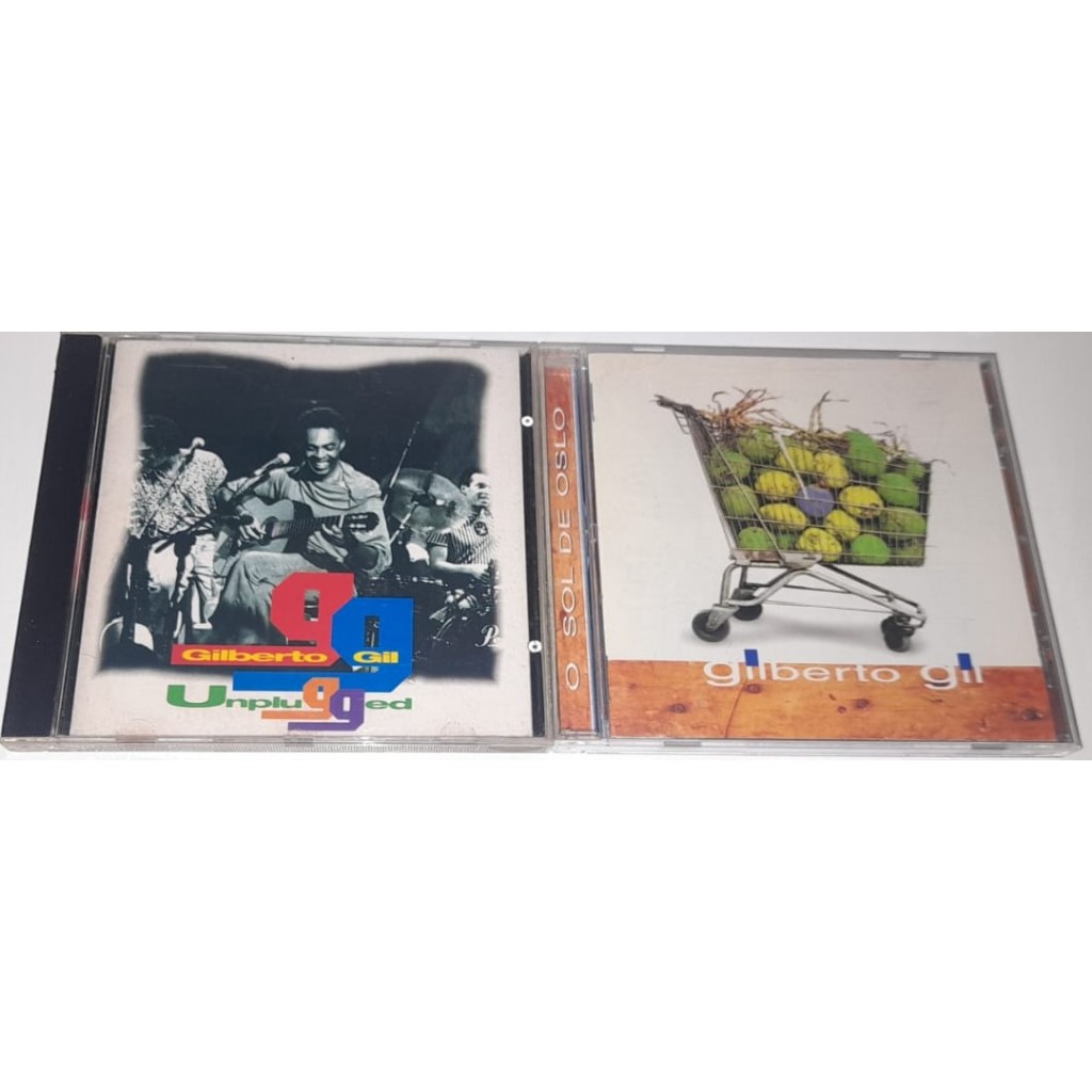 2 Cd´s Do Gilberto Gil - Unplugged,Wea Rec. & O Sol De Oslo - Pau Brasil Ed.