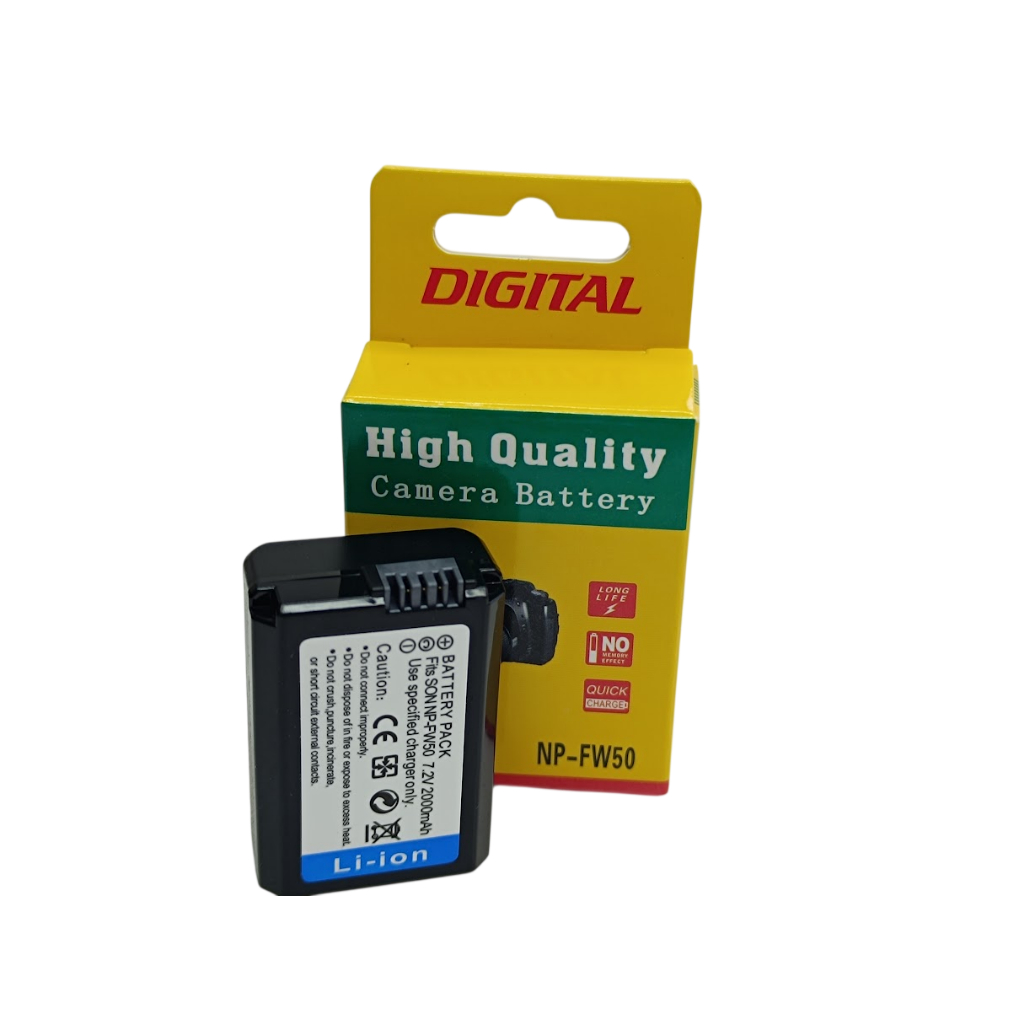 Bateria Np-fw50 Pra Sony NEX 3 C3 NEX 5 5K 5N 5T 7 6 NEX F3 ALPHA SLT-A33 A35 A55