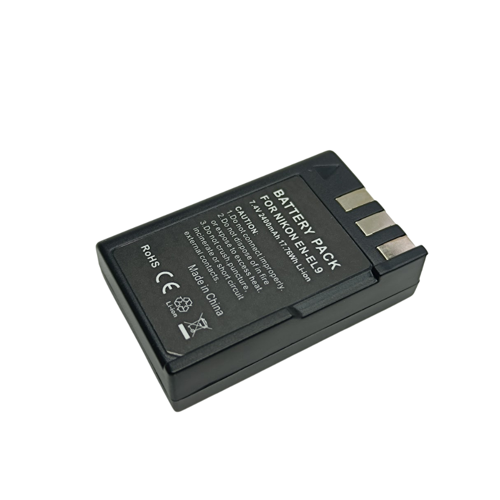 Bateria EN-EL9 EN-EL9a 2400mah Pra Nikon d40 d40x d60 d3000 d5000 Nova Battery Pack