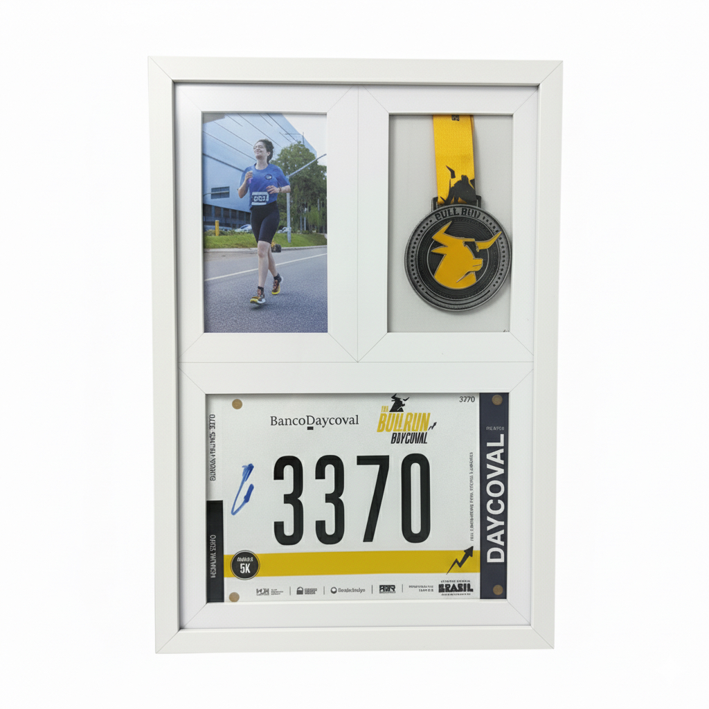 Porta Medalha Número De Peito 15x21 E Foto 9x15 — imagem 2 de 2