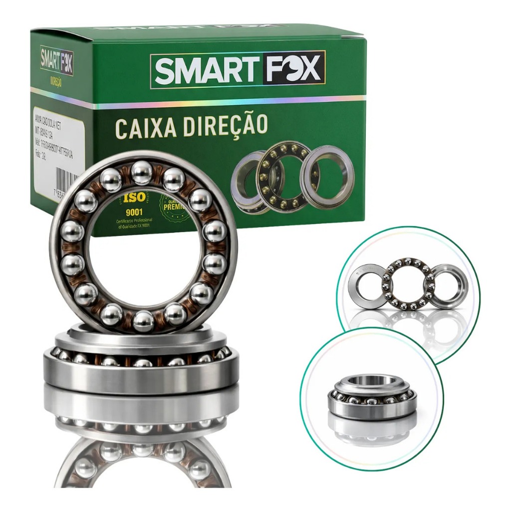 Caixa Direção Honda CG 125 150 160 Titan Fan Start Smart Fox Esférica