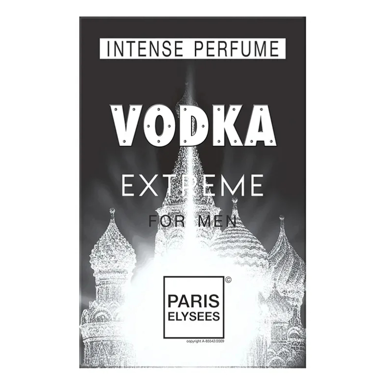 Perfume Vodka Extreme Paris Elysees Edt - Perfume Masculino 100ml