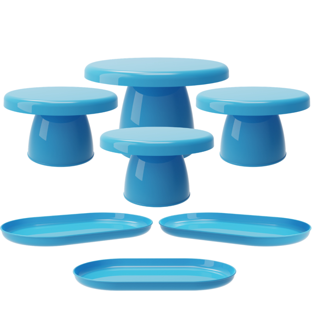 Kit Decorativo 7 Peças Aniversário Festas Eventos Temático Prático