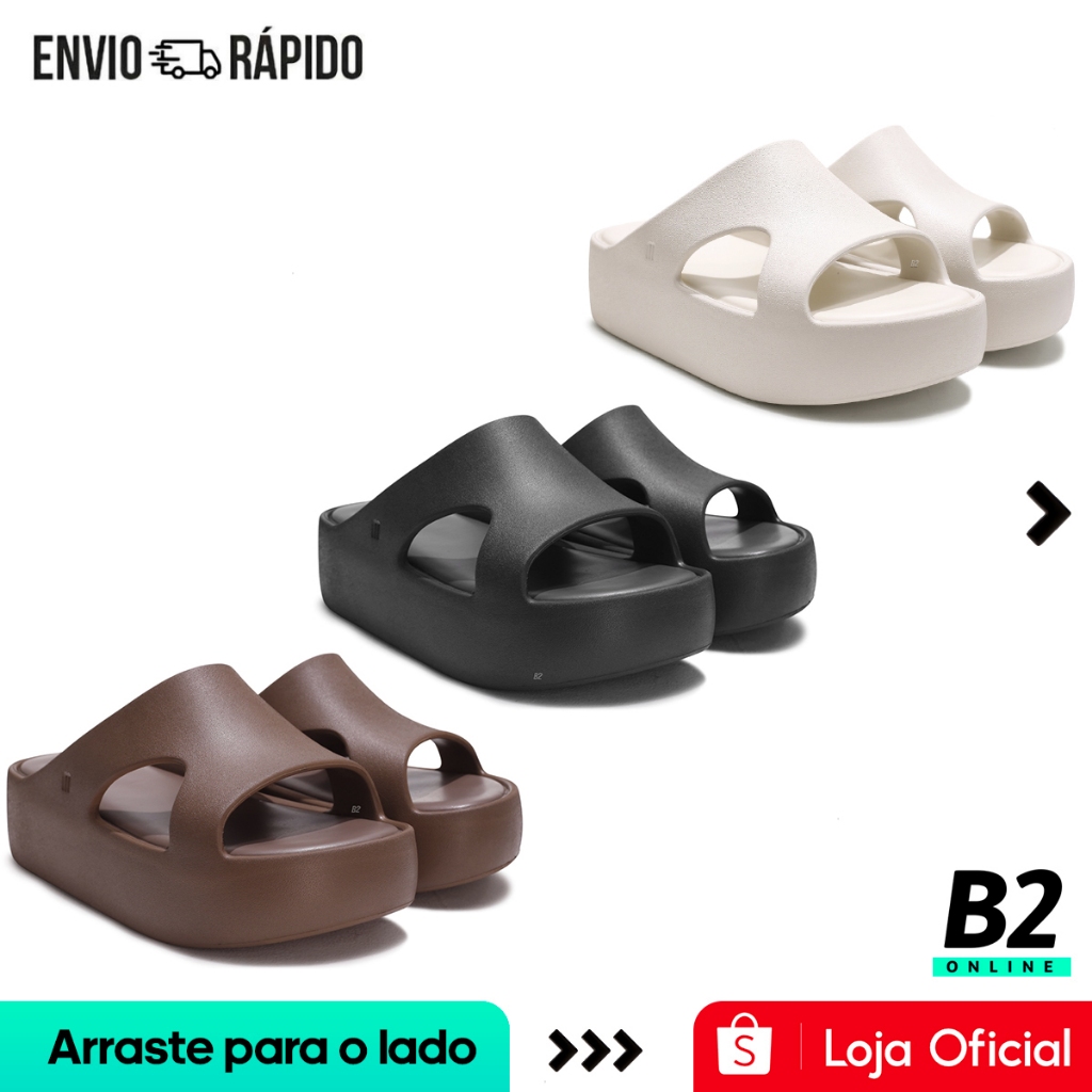 Chinelo Slide Melissa Free Plataforma Feminina Original com Nota Fiscal e Garantia