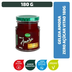 Geleia Amora Zero Açúcar Vegano Vitao 180 g