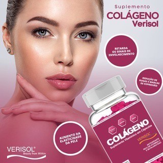 Colágeno Verisol Hidrolisado Premium para Cuidado com a Pele e Saúde das Unhas em Oferta na Shopee