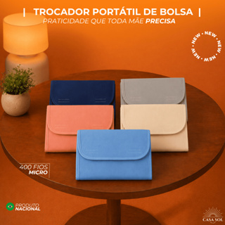 TROCADOR DE BOLSA | TROCADOR PORTÁTIL | ULTRA SLIM |DOBRÁVEL | LISO | PRATICO | CORES em Oferta na Shopee