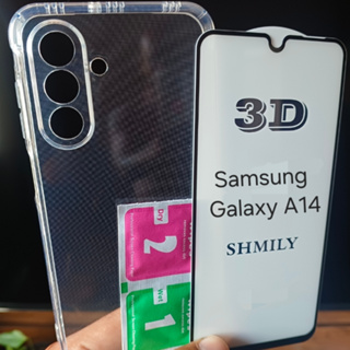 Capinha TPU Capa Samsung Galaxy A14 Anti Impacto | Com Opção de Kit com Película de Vidro 3D, Cerâmica ou Privacidade. em Oferta na Shopee