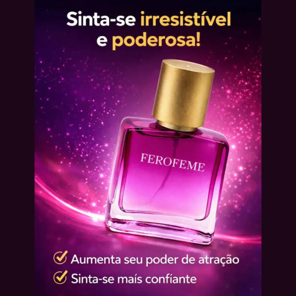 Perfume Feromônios Feminino Ferofeme Com Anvisa e NF