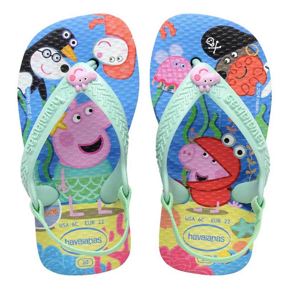 Chinelo de Dedo Infantil Com Elástico Havaianas Baby Menino Menina Original