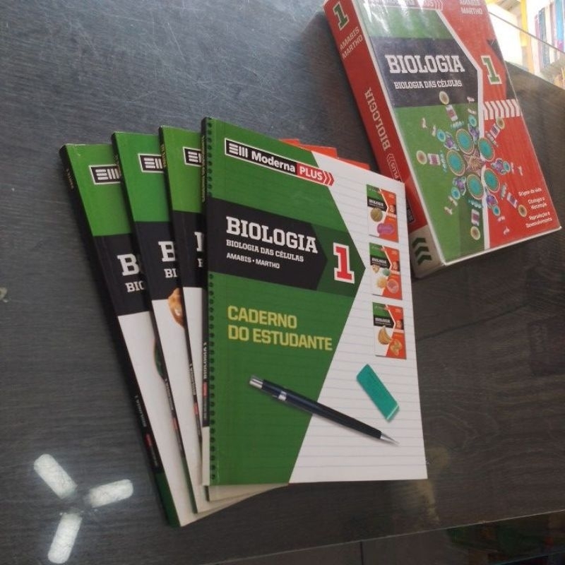 MODERNA PLUS BIOLOGIA DAS CÉLULAS VOL 1.