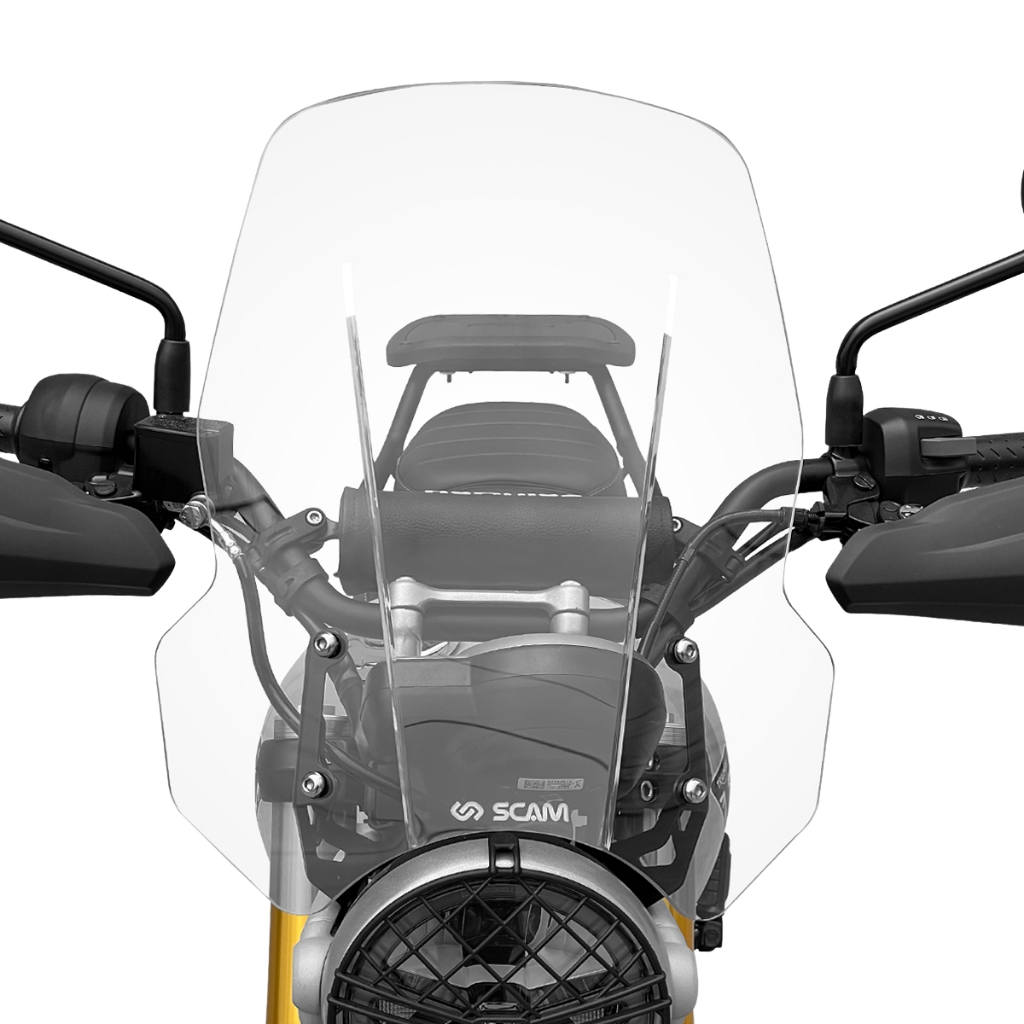 Bolha Scrambler 400 Xc Scam Para-brisa Policarbonato Bolha Alta Triumph 2026+