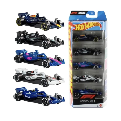 Hot Wheels Formula 1 Novo 5 Pack Five Pack Com 5 F1 2026 Hot Wheels Formula 1 Novo 5 Pack Five Pack Com 5 F1 2026 Hot Wh