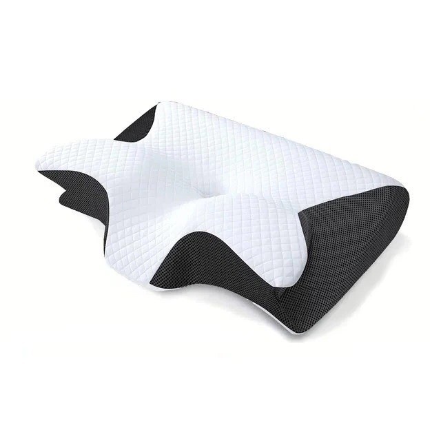 Travesseiro Almofada Ortopédica Infravermelho Ions Negativos Wing Pillow Comfort Nasa Cervical