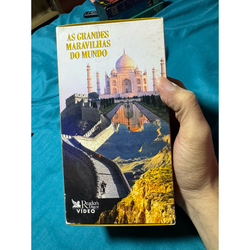 3 fitas VHS coleção As Grandes Maravilhas do Mundo - original e dublado - fotos reais